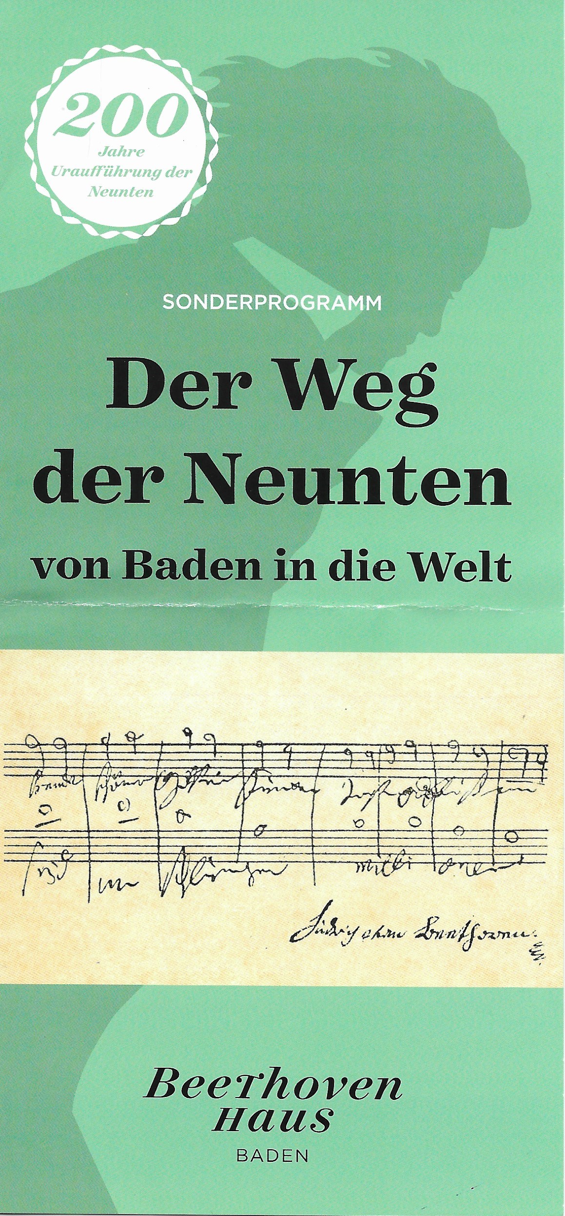 Alle Menschen werden Brüder oder 200 Jahre Beethovens 9.&nbsp;Symphonie