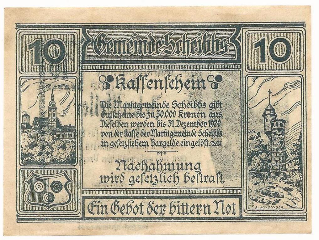 100 Jahre Österreichischer Schilling – Das&nbsp;Notgeld