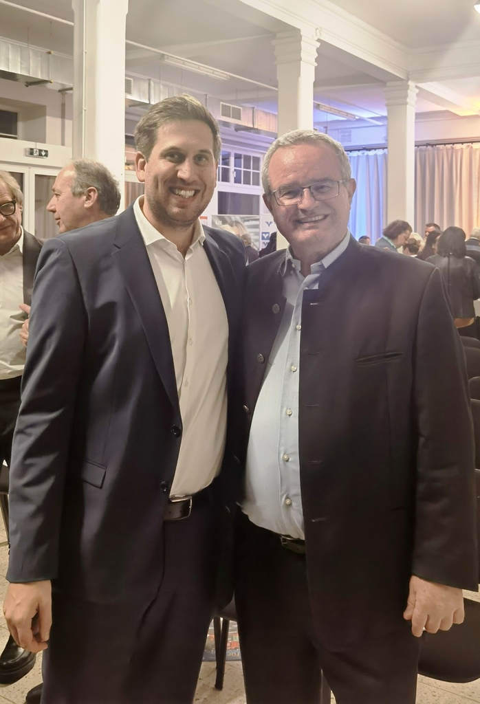 Ich durfte Staatssekretär Alexander Pröll meinen ID Austria Blog&nbsp;vorstellen